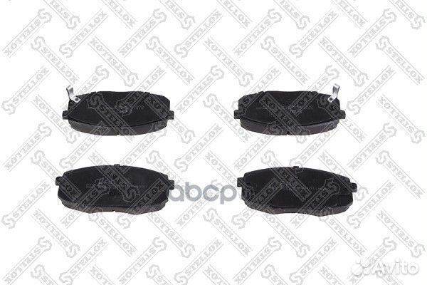 000 739BSX колодки дисковые перед. с антискрип