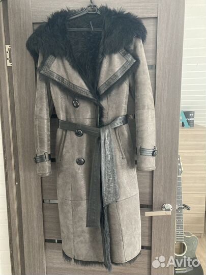 Дубленка женская 42