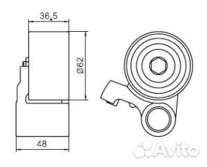Натяжной ролик