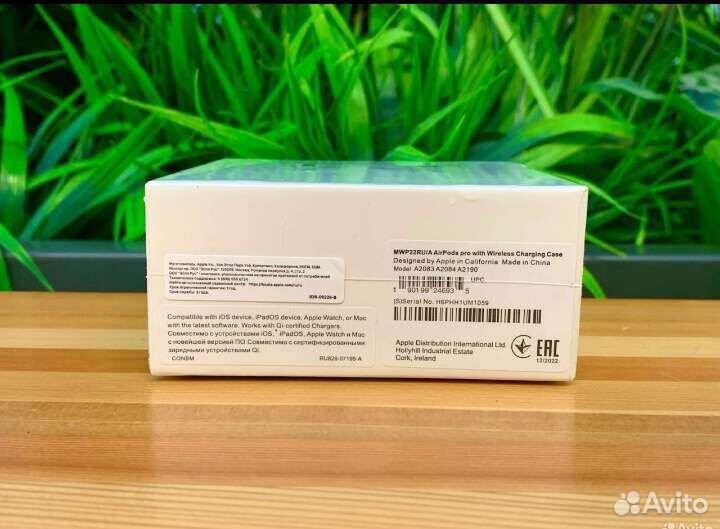 Airpods Pro (новые, шумоподавление)