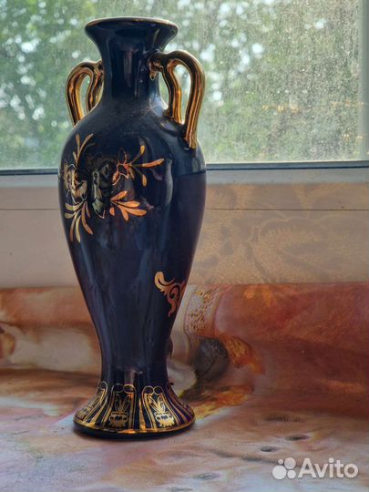 Ваза для цветов СССР керамика хрусталь стекло