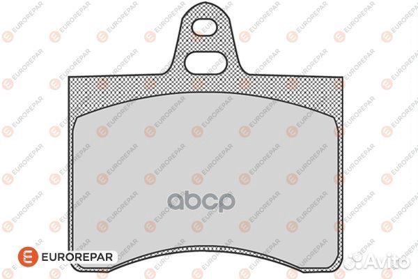 Колодки торм.задн. PSA 1617257280 eurorepar