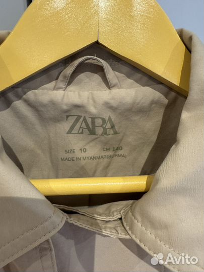 Тренч Zara детский