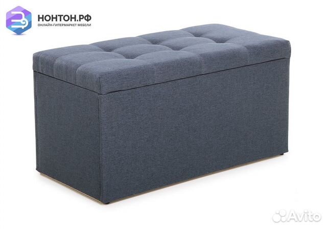 Банкетка Билли синяя