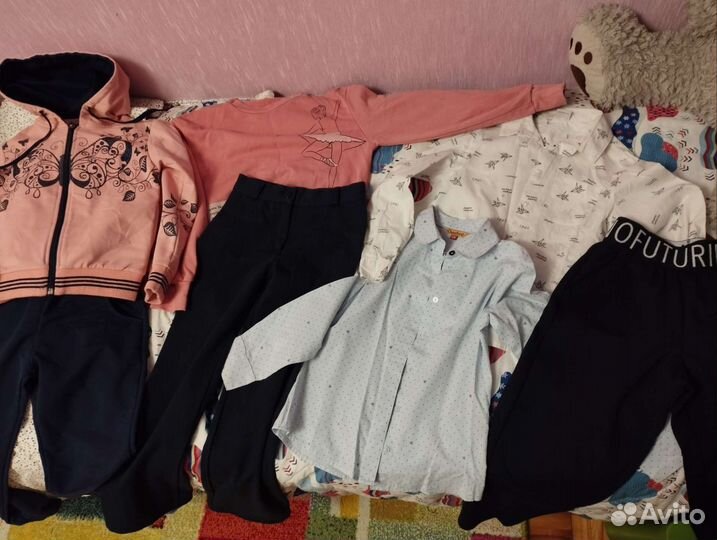 Школьные вещи для девочки 122-128 рост