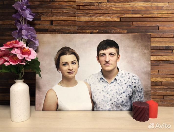 Портрет по фото в подарок