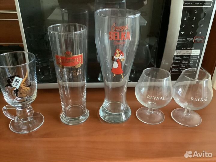 Бокалы стекло