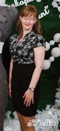 Платье офисное