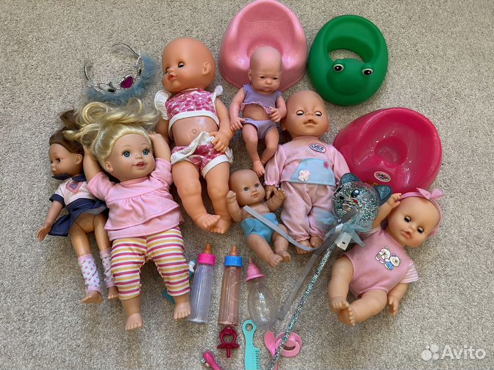 Куклы пупсы