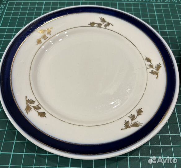 Десертные тарелки пролетарий СССР 2 шт