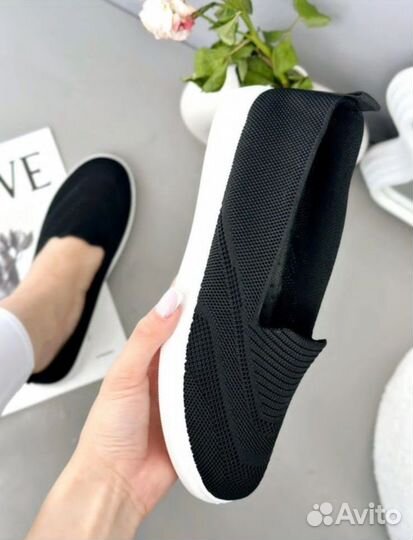 Слипоны женские 38 размер