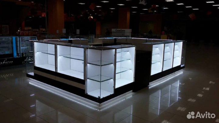 Остров для ТЦ по размерам