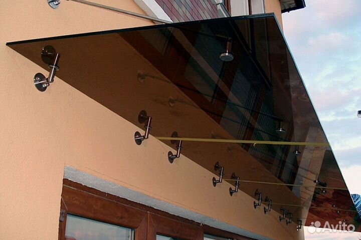Стеклянные навесы