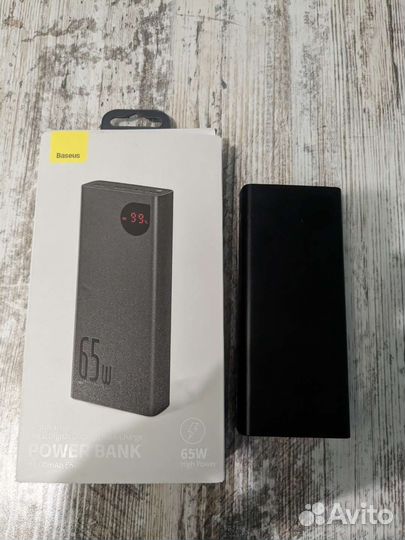 Power bank Baseus 65w, 20000 mah