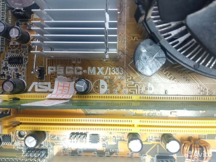 Мат. плата LGA 775 + Celeron E1400 + DDR2 2GB