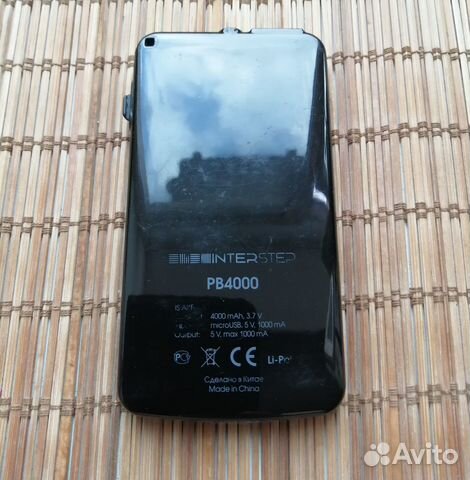 Внешний аккумулятор InterStep PB4000