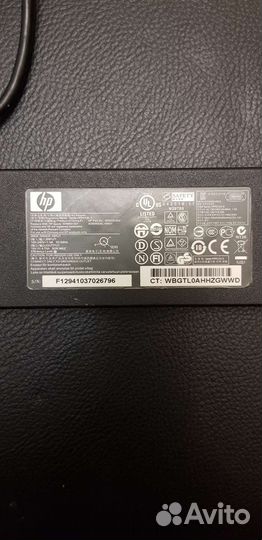 Зарядное устройство для ноутбука hp