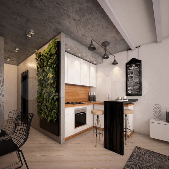 Квартира-студия, 39 м² (Грузия)