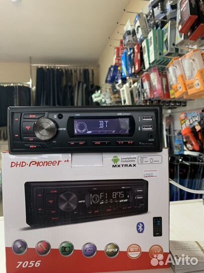 Магнитола 1din DHD pioneer 7056. Автомагнитола э