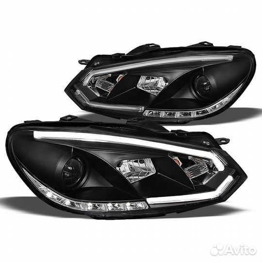 VW Golf 6 (08-12) Тюнинг оптика с Дхо lpvwi5