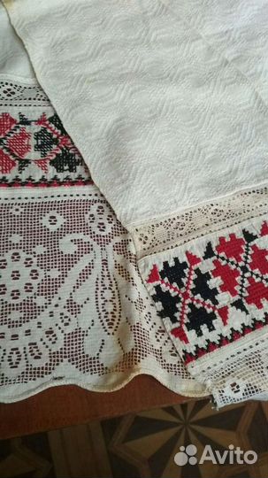 Скатерть, рушники - винтаж
