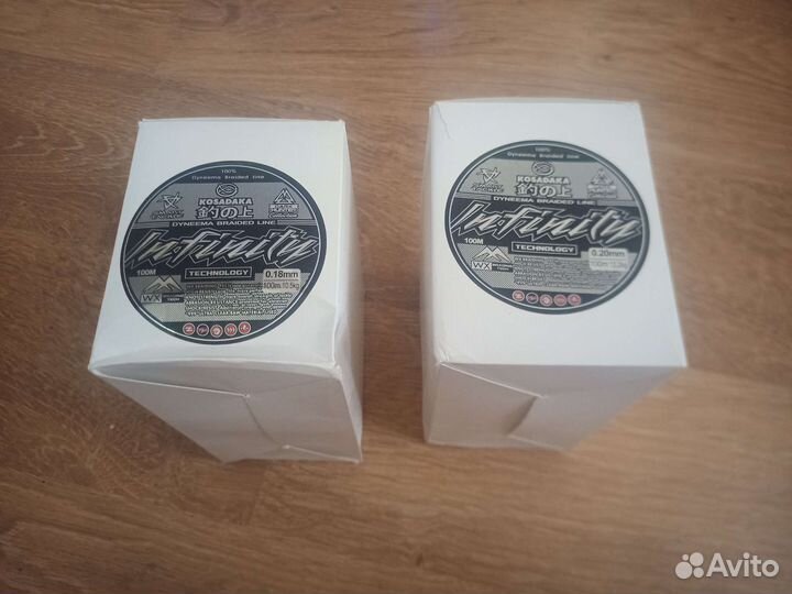 Плетеный шнур kosadaka 0.18, 0.20