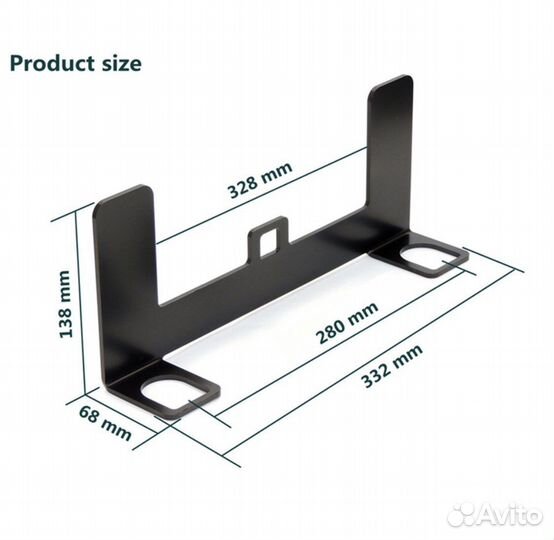 Стальной крепеж для автокресла