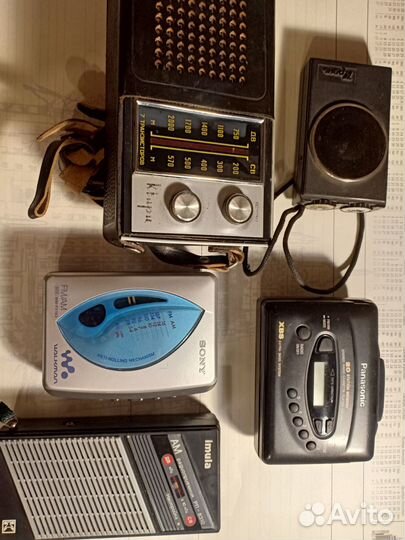 Кассетный плеер sony panasonic