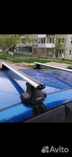 Багажник Hyundai Gets на крышу