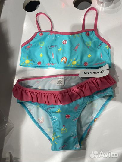 Купальник для девочки 140 новый
