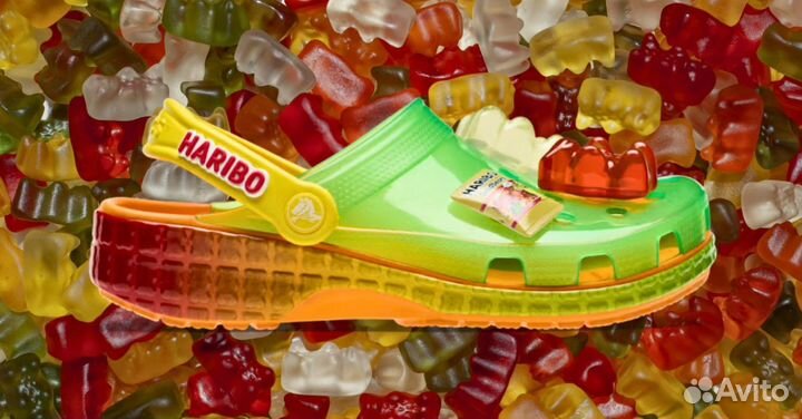 Кроксы Харибо Crocs Haribo