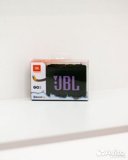Портативная акустика JBL GO 3, черный