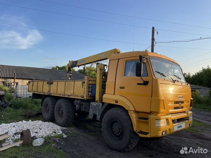 КамАЗ 43101 с КМУ, 1992