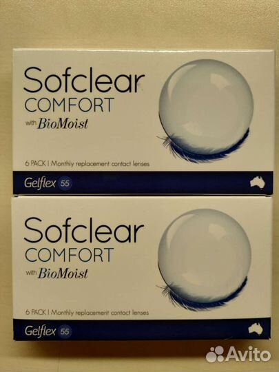 Мягкие контактные линзы -3.0 и -4,5