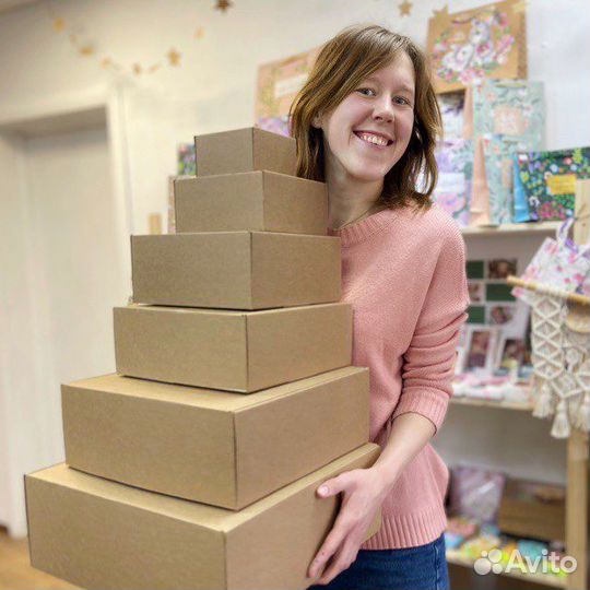 Крафтовые коробки, крафтовая упаковка