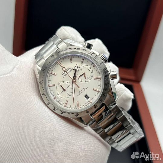 Часы Omega Speedmaster white