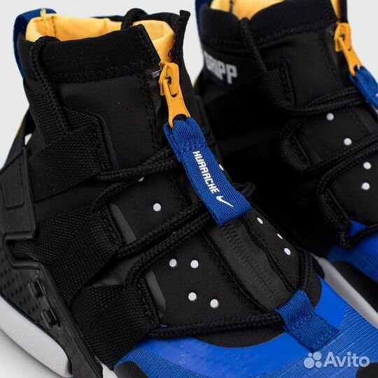 Кроссовки Nike Air Huarache Gripp Black / Blue