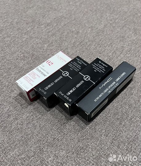 Помады для губ Clarins MAC Giorgio Armani