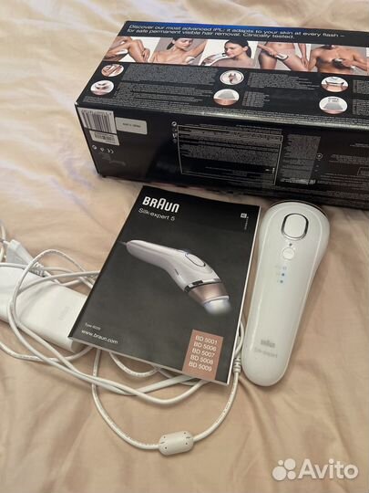 Фотоэпилятор braun silk expert 5