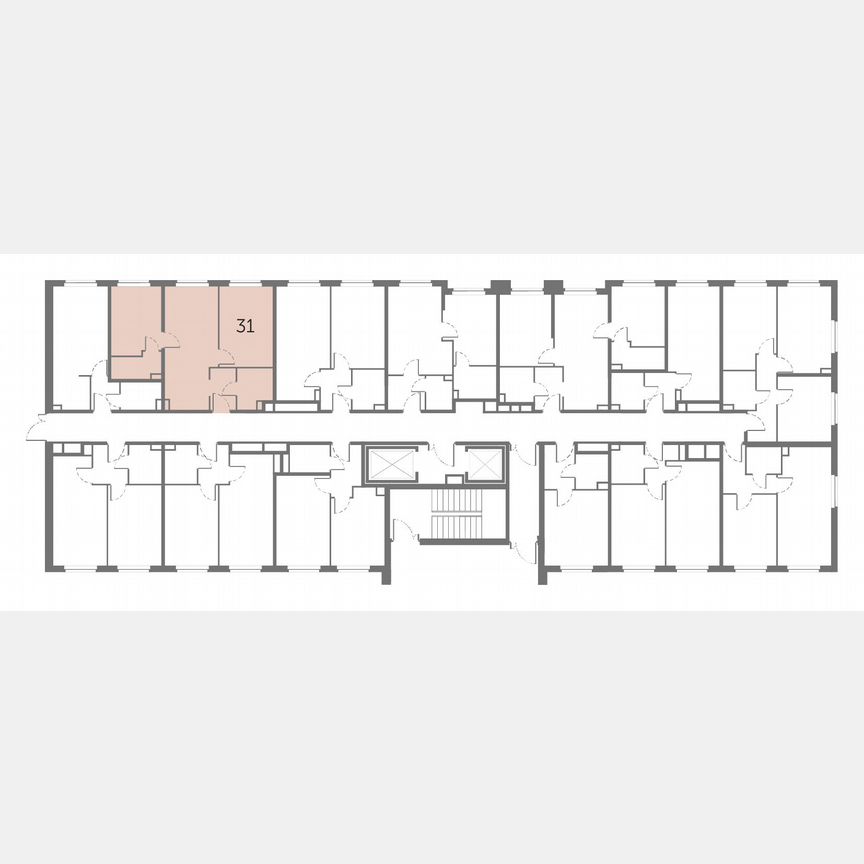 2-к. апартаменты, 51,8 м², 4/11 эт.