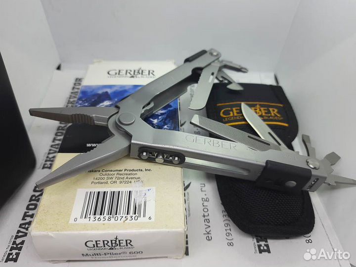 Gerber MP600 07530 Мультитул с чехлом