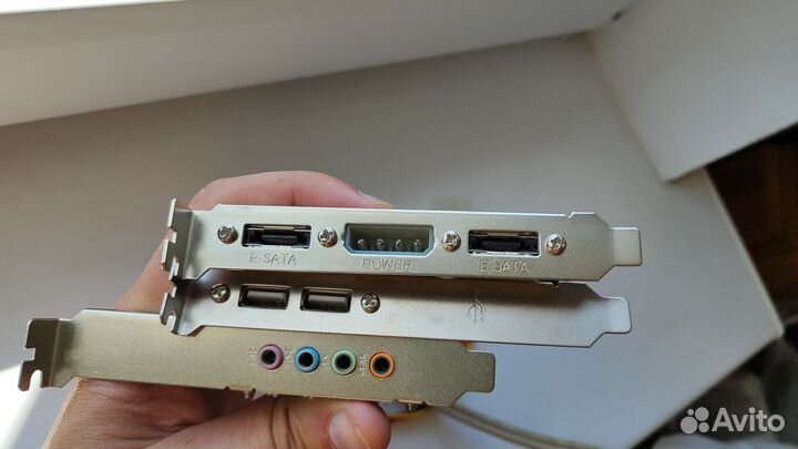 Звуковая карта usb кабель пк сканер e-sata pci-e