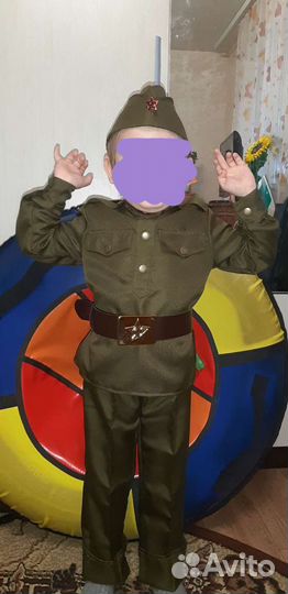 Детский военный костюм