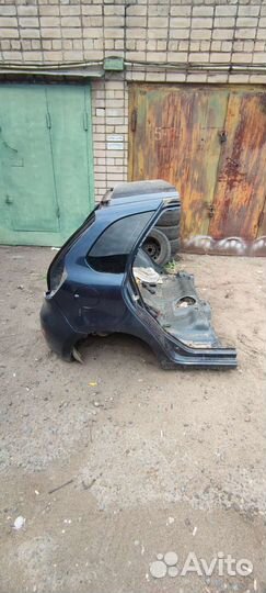 Задняя часть кузова Калина 2 хетчбек