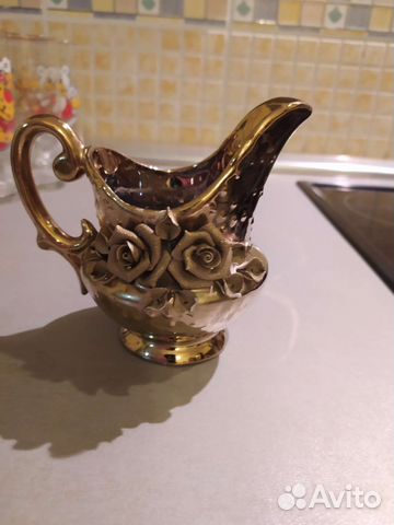 Молочник (кувшинчик) фарфоровый