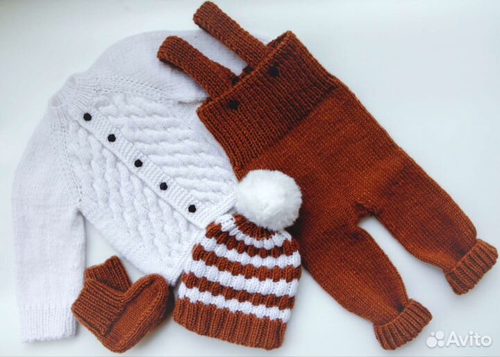Детская одежда. Комплект ручной работы