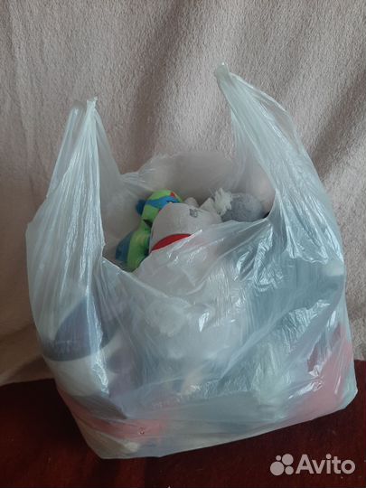 Игрушки пакетом для собак