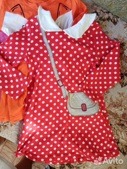 Летние платья на девочку 98-104 см см