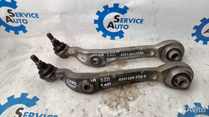 Mercedes W221 05- передний левый рычаг пневмо