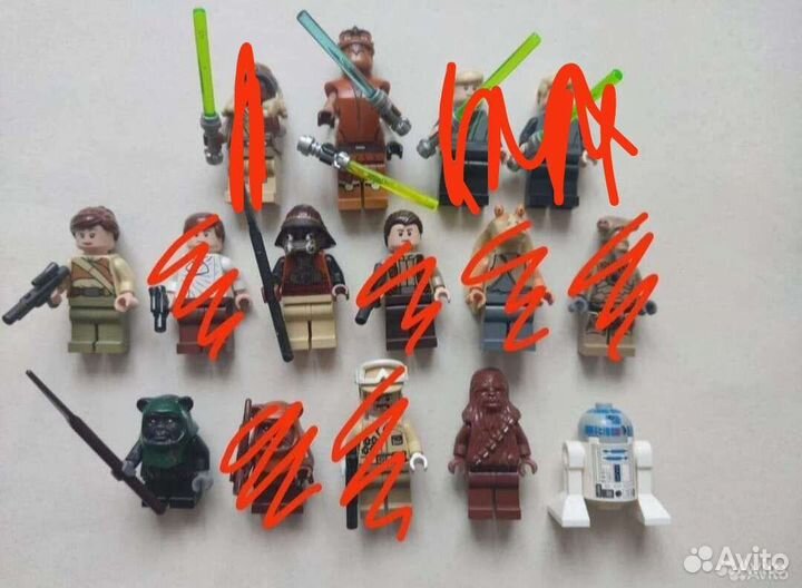 Lego минифигурки Star Wars